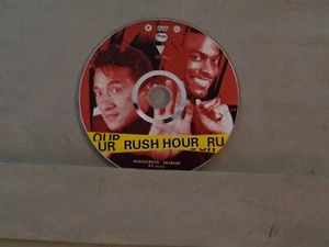 NO CASE DVD: DISC ONLY RUSH HOUR REGION 4 PAL 1018429 VILLAGE ROADSHOW 1998 - Picture 1 of 2