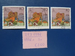 BRD 1998, 1000 Jahre Bad Frankenhausen, Michel 1978, o - 3 x - Imagen 1 de 1