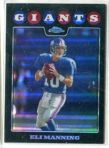 Topps Chrome Eli Manning 2008 refractor paralelo #tc13 New York Giants - Imagen 1 de 1