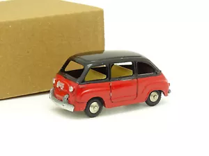 Mercury Sb 1/43 - Fiat 600 Multipla Negra Y Rojo Art 19 - Imagen 1 de 5