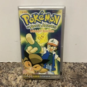Pokemon Vol. 40: The Johto Journeys - Midnight Guardian (VHS, 2001) - Picture 1 of 4
