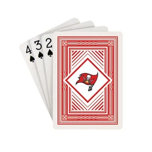 Mazo de cartas de juego de los bucaneros de Tampa Bay con licencia oficial - Imagen 1 de 1