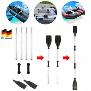 2IN1 Aluminium Doppelpaddel Stechpaddel Für Kayak SUP Stand-Up Board Ruder Kanu - Bild 1 von 12