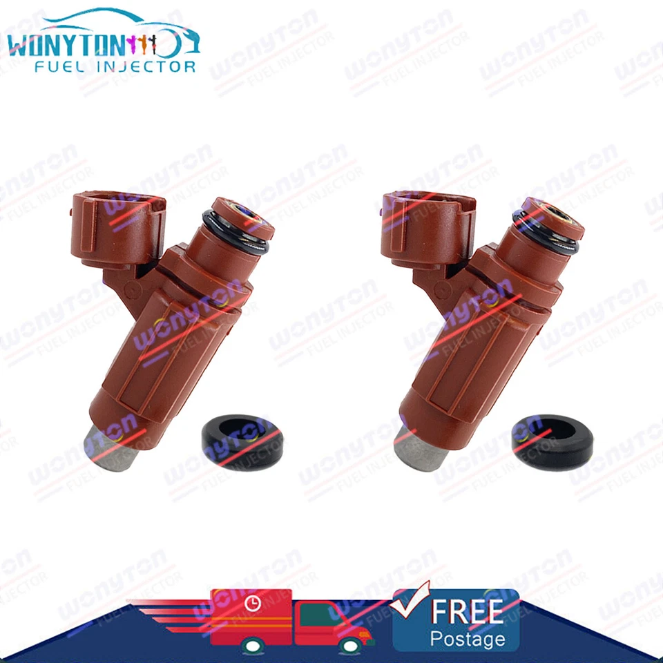 2Pcs Fuel Injectors For 2009-15 SUZUKI SFV650 GLADIUS DL650 15710-44H00  Foto 1 de 4