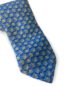 NEW Vineyard Vines Kids Boys Necktie "DREIDEL" Blue 50” - Picture 1 of 6