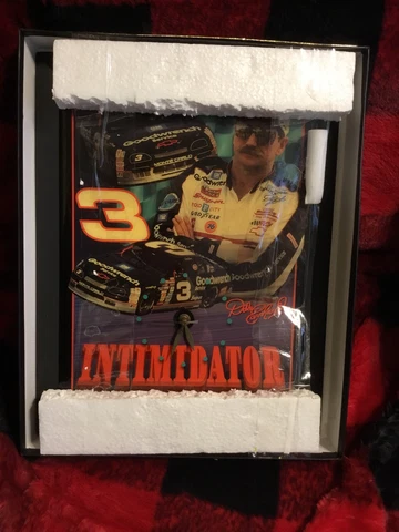 Rare  Vintage Dale  Earnhardt Wooden Wall Clock Cover