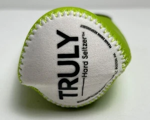 Truly Hard Seltzer Koozie Slim Can Green - New - Picture 1 of 3