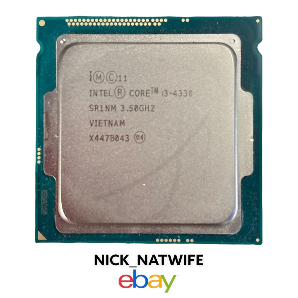IMC11 Intel Core i3-4330 SR1NM 3.50Ghz X447B043 XPU Processor - Image 1 of 1