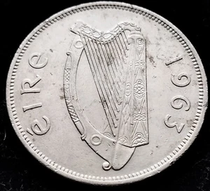 Ireland 1963 | Irish 2s6d | Irish Half Crown | Horse | KM.16a - Picture 1 of 2