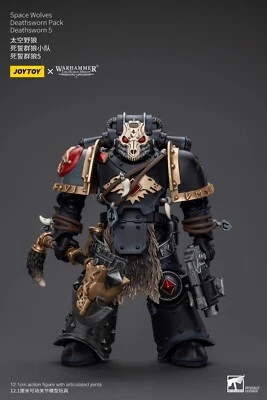JOYTOY 1/18 JT6120 Space Wolves Deathsworn Pack Deathsworn 5 Solider Figure Toys Foto 1 de 4