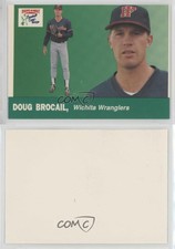 1991 Rock's Dugout Wichita Wranglers Blank Back Doug Brocail #1