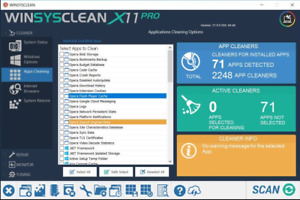 WinSysClean x11 Pro 1 year license - Windows Repair and Registry Cleaner