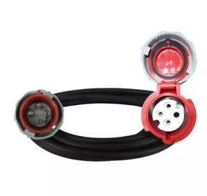 Cable de extensión CEE FORM 32 amperios 3 fases 4 pines 10 metros IEC309 IP67 ceeform 10 m - Imagen 1 de 1