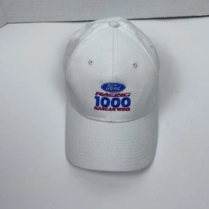 NASCAR Ford Racing 1000 NASCAR Wins Cotton Adjustable Baseball Cap One Size - Picture 1 of 6