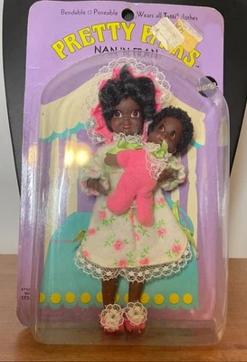 1969 Mattel Pretty Pairs Nan ’N Fran Doll Set Rare VTG Tutti Baby Clothes MOC AA - Image 1 of 4