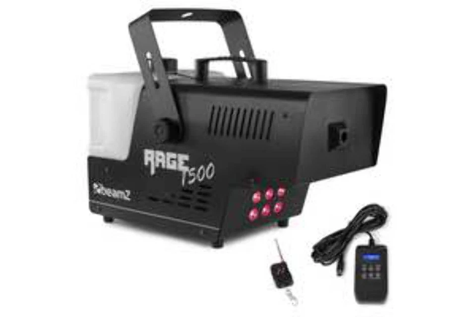 Beamz Rage 1500led DMX Nebulizzatore con 1500 Watt RGB