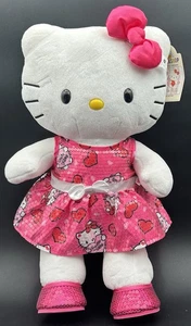 Build A Bear Sanrio Hello Kitty Doll Valentines Day Hearts Dress Sequin 2018 NWT - Picture 1 of 18