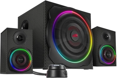 SPEEDLINK PC-Lautsprecher Gravity Carbon 2.1 RGB - Bild 1 von 4