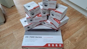 HIKVISION CCTV 8 Camera PoE IP Kit 4MP Fixed Dome Cameras and NVR Professional - Picture 1 of 24