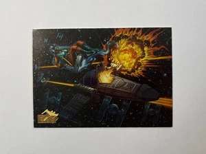 1997 Topps Star Wars Card Vehicle Headhunter Z-95 Card - Picture 1 of 2
