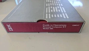 IBM Guide to Operations Personal Computer XT Model 286 6280147 - Picture 1 of 5