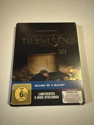 Phantastische Tierwesen und wo sie zu finden sind - 3D - Limited Steelbook - OVP - Bild 1 von 2