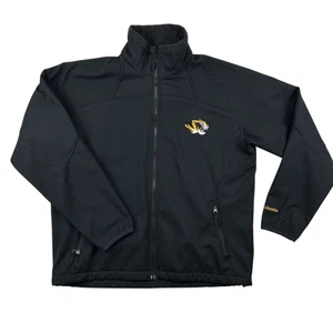 Missouri Tigers Jacket Mens Large Columbia Softshell Full Zip Embroidered Logo - Picture 1 of 16