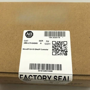 2080-LC70-24QWB /A Allen-Bradley Micro870 24 I/O ENet/IP Controller New Sealed - Picture 1 of 1