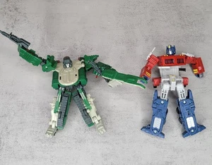 Set of 2 Transformers Hasbro Optimus Prime 2006 and Megatron AS IS - Picture 1 of 6