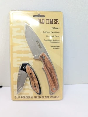 Antiguo temporizador 2 piezas clip carpeta y hoja fija combo nuevo Foto 1 de 4