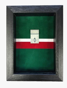 Royal Welsh (1881-1969) Medal Display Case For 2 Medals. Black Frame - Picture 1 of 4