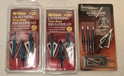 3 刀片 Mag 125 Broadheads Plus Allen Broadheads 射箭套装 — 第 1/4 张图片