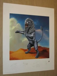 THE ROLLING STONES - BRIDGES TO BABYLON - PLATE/SIGNED LITHOGRAPH - Picture 1 of 1
