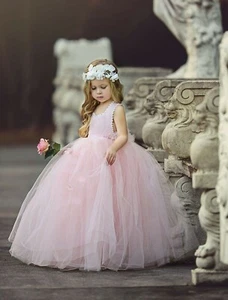 Nuevo con etiquetas Vestido Dollcake Rosa Perfección Vestido Flor Niñas Talla 3 - Imagen 1 de 4