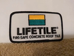 Werbung LIFETILE FARBIGER PATCH 3 X 2 1/2 ZOLL - Bild 1 von 2