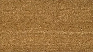 60x40cm Coir Door Mat With Square Corners Coconut Husk Coco Matting - Picture 1 of 2
