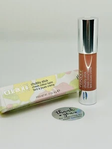 Clinique Chubby Stick Cheek Colour Balm Blush 01 AMP'D UP APPLE - New In Box - Picture 1 of 3
