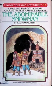 CYOA 13 - The Abominable Snowman - Bantam 1982 - B/B/B - Picture 1 of 5
