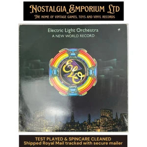 ELECTRIC LIGHT ORCHESTRA A NEW WORLD RECORD VINYL LP 1976 VG+ On EPIC/CBS - Picture 1 of 12
