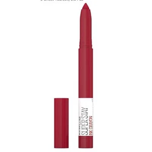 NEW Maybelline Super Stay INK CRAYON LIPSTICK Check Yourself Built-in Sharpener - Picture 1 of 13
