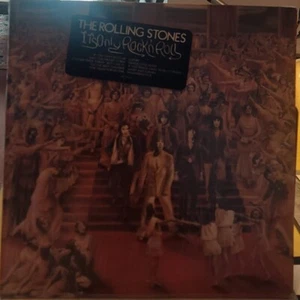 ROLLING STONES LP IT'S ONLY ROCK & ROLL HYPE STICKER CUSTOM INNER SLEEVE 1974 - Picture 1 of 2