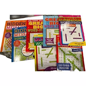 7 libri Word Finds prezzo consigliato $ 40,92 di valore più spedizione gratuita - Foto 1 di 9