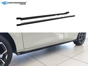 EXTENSIONES FALDAS LATERALES V.2 PARA SEAT LEON MK4 FR / CUPRA LEON MK1 ABS NEGRO BRILLANTE - Imagen 1 de 5