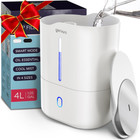 Top Fill Humidifier with Essential Oil Diffuser 4L for Home, Baby, Bedroom, Larg