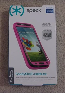 New Speck CandyShell + Faceplate Case for Samsung Galaxy S4 S 4 Pink SPK-A2657 - Picture 1 of 2