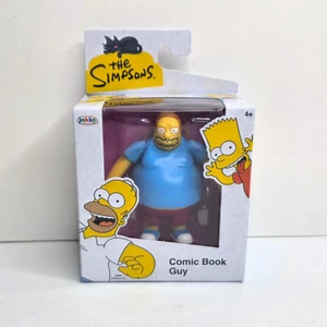 The Simpsons - Comic Book Guy - Jakks 2.5 in Mini Action Figure - NEW IN BOX - Picture 1 of 5