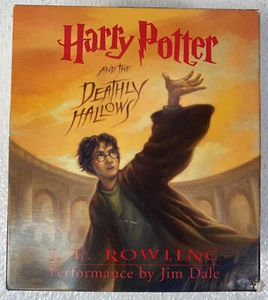 Harry Potter And The Deathly Hallows 17 CD Audio Book Jim Dale Unabridged Set - Picture 1 of 6