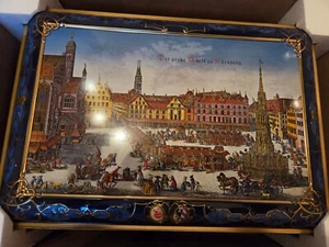 Blechdose, Set 2024, Lebkuchenkiste + Dose, Otto Schmidt Nürnberg Groß - Bild 1 von 11