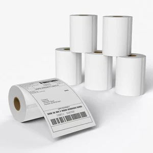 32 Rollen 220/Rolle direkte thermische Versandetiketten 1744907 kompatibel für Dymo 4XL - Bild 1 von 6