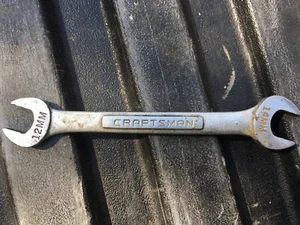 Vintage Craftsman  Metric Double Open End Wrenche 12  14mm - USA v series - Bild 1 von 5